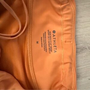 Athleta Bright Orange Shorts